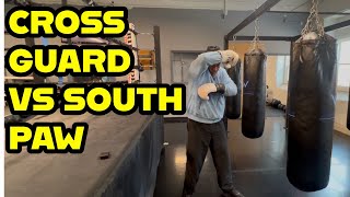 Using the Cross Guard Against a South Paw 2X Heavyweight Boxing Champ of the World