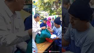 Kunjungan PJ Gubernur DKI Jakarta ke Kegiatan Sembako Murah di Kantor Kelurahan Koja.