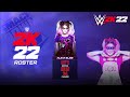 WWE 2K22 - Full Women's Roster (40+ Superstars) | Roster Predictions