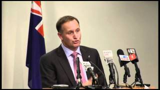 PM John Key - Post Cabinet Press Conference