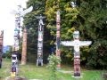 Totem Poles in Stanley Park, Vancouver