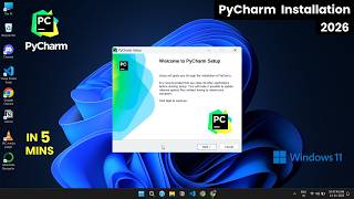 Install PyCharm on Windows 11/10 | Complete Python IDE Setup Tutorial (2026)