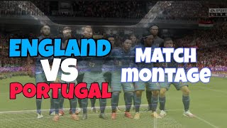 FIFA World Cup Quals - England vs Portugal Match Montage | @pooliegoat