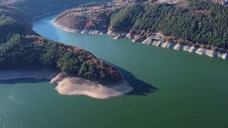 Дрон си лети над язовир (Kardzhali Reservoir from above)