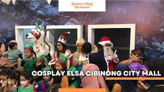 Cabaret Cosplay Elsa & Santa on Ice - Ice Skating Cibinong City Mall 2022