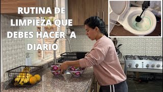 ✅ 23 RUTINAS DE LIMPIEZA QUE DEBES HACER A DIARIO  | rutina de limpieza diaria | Rochi Aguilar |