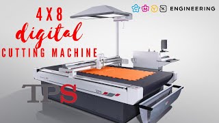 TPS X7  4x8 Digital cutting machine