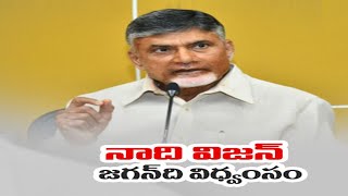 Chandrababu Said If He Works with Vision, Jagan Works With Hatred | నాది విజన్‌... జగన్‌ది విద్వేషం