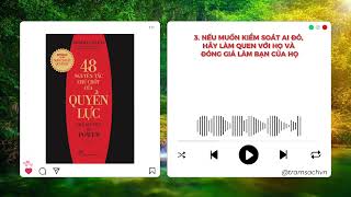 Tóm tắt sách 48 Nguyên Tắc Chủ Chốt Của Quyền Lực | Robert Greene | @tramsachvn