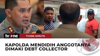 Anggotanya Dimaki Debt Collector, Ini Respon Kapolda | tvOne Minute