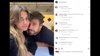 Piqué ha publicado su primera foto en Instagram con Clara Chía