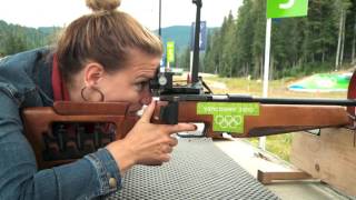 Biathlon Shooting on Shaw TV