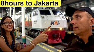 🇮🇩 The Shocking Facts about the Economy Trains to Jakarta 👍 #IndonesiaByTrain #ByTrainToJakarta