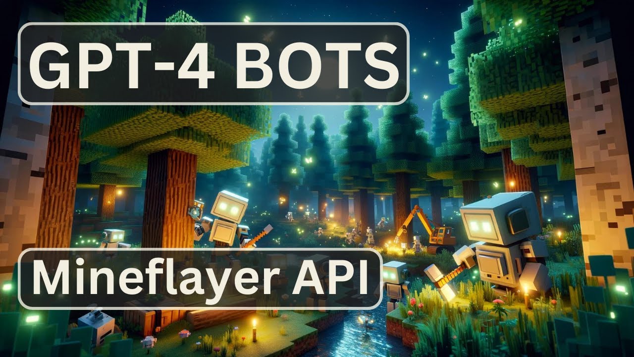 Demo Command Bots With Gpt 4 Minecraft Mineflayer Api Youtube