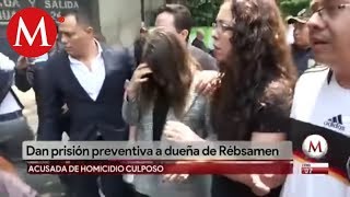 Dan prisión preventiva a directora del Rébsamen