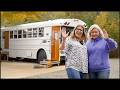 We converted a BUS into a TINY HOME & lived in it for 8 yrs