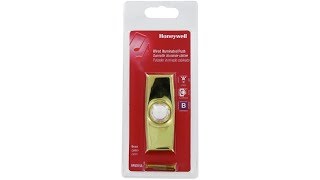 Honeywell Wired Illuminated Push Button - Brass Finish (RPW215A1001)