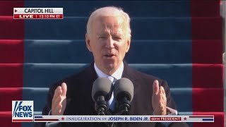 President Joe Biden delivers inaugural address
