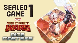 Dice Masters: Secret Wars Sealed Game 1