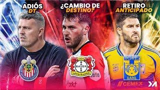 Santi Gimenez cambia al Milan por Leverkusen?; Chivas se queda sin DT; Gignac al quirófano;