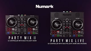 Numark Party Mix Live and Party Mix II | DJ Controllers with Built-In Light Show
