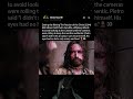 During the filming of The Passion of the Christ (2004), Mel Gibson did this
