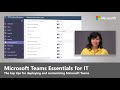 Microsoft Teams Essentials for IT