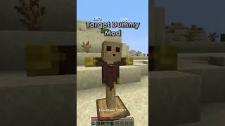 Minecraft: Target Dummy Mod (1.19 Mods Pt. 8)