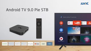 SDMC 4K Android TV STB Running Android 9.0 Pie