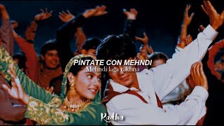 Mehndi laga ke rakhna -Dilwale Dulhania Le Jayenge (Traducido al español+Hindi)Video HD