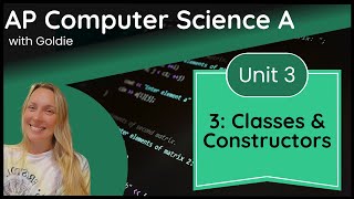 AP CSA Class Creation – Classes and Constructors