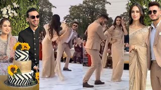 Shahveer Jafry and Ayesha Beig Unexpected Dance at Momo Wedding