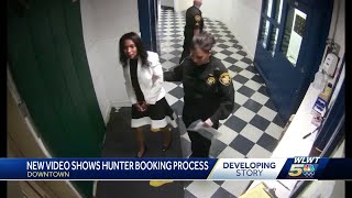 New video shows Tracie Hunter's booking process