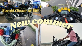 New bike pooja | suzuki Gixxer sf 150 | worth for 🤑 money | phoenix'sgirl | my boy ❤️‍🩹