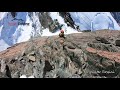 halbe breithorn traverse steilwand