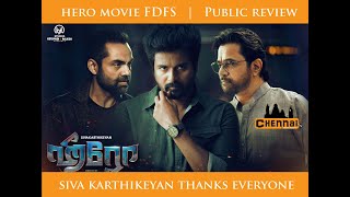 Hero Movie Public Response | FDFS | Sivakarthikeyan | Rhoni Theatre | Fans Mass Celebration | HD