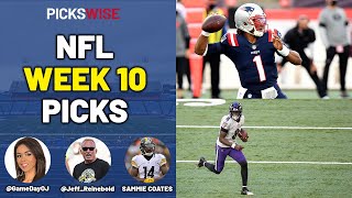 WEEK 10 NFL PICKS AND PREDICTIONS AGAINST THE SPREAD | NFL BETTING ODDS, BEST BETS + UNDERDOG PICKS