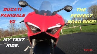 2020 Ducati Panigale V2 Test Ride