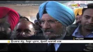 SAD members protest against Congress in Amritsar