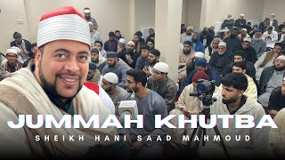 Jummah & Salah | Sheikh Hani Saad | Al Karam Mosque London