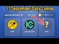 17 September Tap Coin Daily Bounty | tap Coin Bot Daily Combo | Tap Coins Airdrop