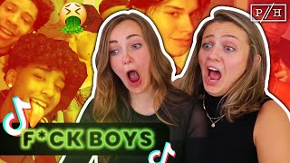 LESBIANS REACT TO F*CK BOYS ON TIKTOK