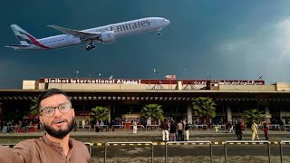 Sialkot International Airport ✈️ || Kashmir sa Sialkot