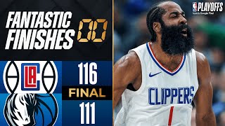 Final 5:55 WILD ENDING #4 Clippers at #5 Mavericks | Game 4 | April 28, 2024