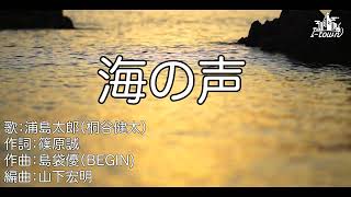 【+1キー】海の声/桐谷健太 【カラオケ】【ガイドメロなし】上級者向け本格伴奏カラオケ