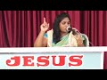 prophetess sister Indira message at New Life Church