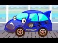 Sports Car | Car Wash | Car Garage | Cartoons Video for Kids & Toddlers