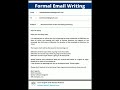 Perfect Format for a Business Email #email