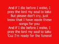 The Prayer- KiD CuDi (w/ Lyrics)