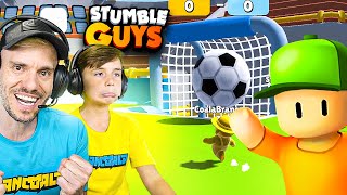 FUTEBOL NO STUMBLE GUYS - Família Brancoala Games